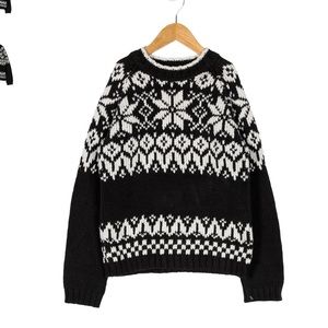 HANNA ANDERSSON Fair Isle Knit Sweater 130 7-10 yrs